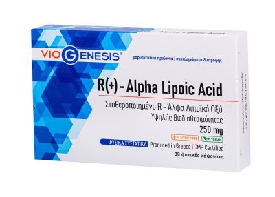VioGenesis R(+) - Alpha Lipoic Acid 30 caps cells box
